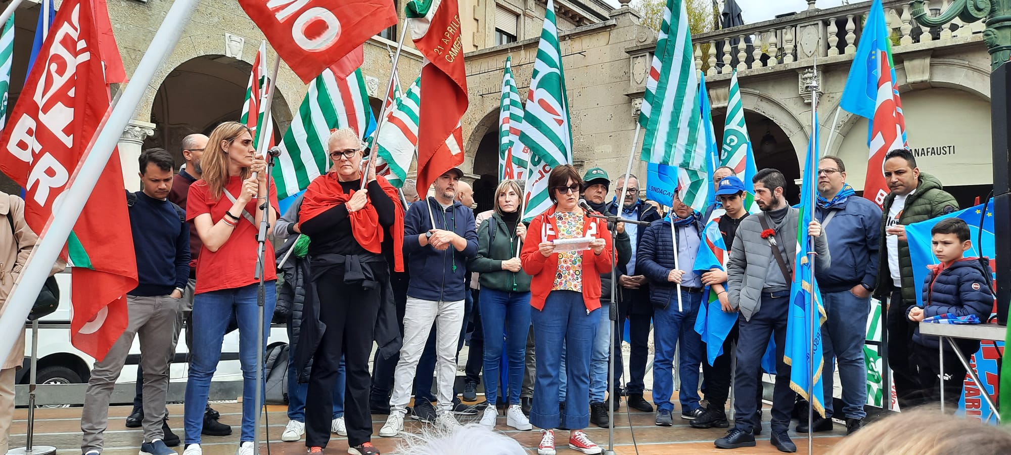 1° maggio manifestazione Bergamo