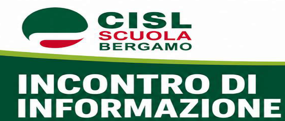 NEOIMMESSI IN RUOLO:  INCONTRO DI INFORMAZIONE PER DOCENTI 