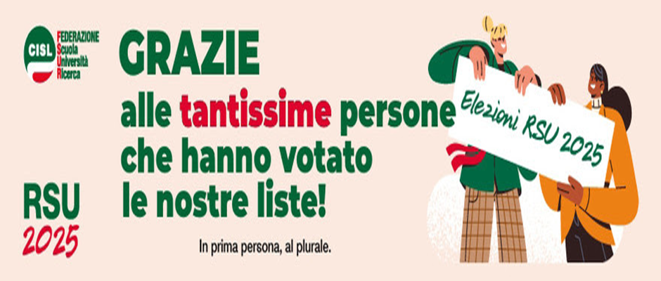 AGLI ISCRITTI DELLA CISL SCUOLA BERGAMO