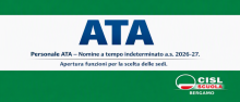 ATA - Tempo Indeterminato ATA - Tempo Indeterminato