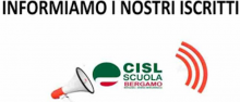 Avviso agli iscritti Avviso agli iscritti