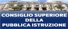 Consiglio Superiore Pubblica Istruzione Consiglio Superiore Pubblica Istruzione