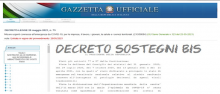 Decreto sostegni bis