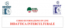 Corso di formazione Didattica Interculturale Corso di formazione Didattica Interculturale
