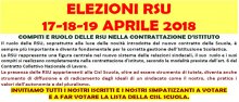 Elezioni RSU 2018 - come si vota Elezioni RSU 2018 - come si vota