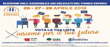 Elezioni Fondo Espero 2018 Elezioni Fondo Espero 2018