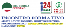 Incontro Formativo  24 settembre 