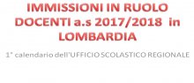 Immissioni in ruolo 2017