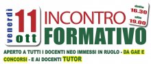 Incontro formativo 11 ottobre Incontro formativo 11 ottobre