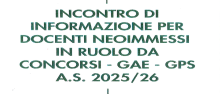Incontro di formazione Docenti Incontro di formazione Docenti