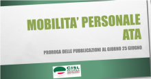 Mobilità Personale ATA 2021