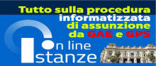 Procedura assunzione da GAE  e GPS