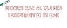 Ricorso GAE 2017 Ricorso GAE 2017