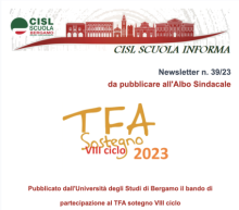 TFA Bergamo 2023 TFA Bergamo 2023