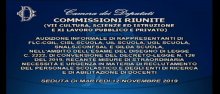 Sindacati in Audizione su decreto Sindacati in Audizione su decreto