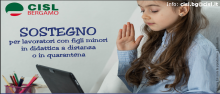 Sostegno per lavoratori con figli minori in didattica a distanza o in quarantena